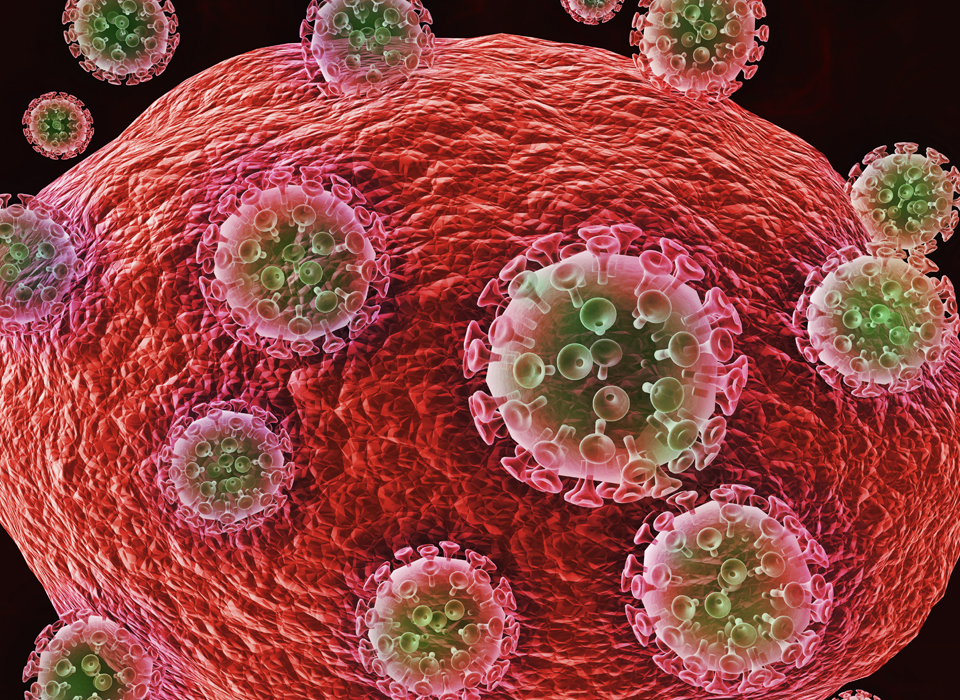 What is HIV: Detail HIV/AIDS cell Large, Ashray Mylan